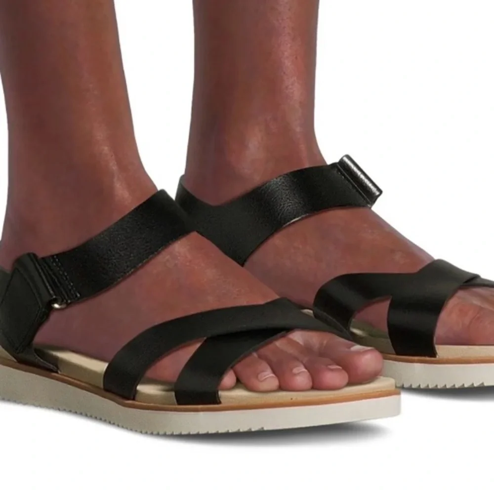 Time and Tru Women's Comfort Sandal-Wide Width Available - Picture 4 of 6